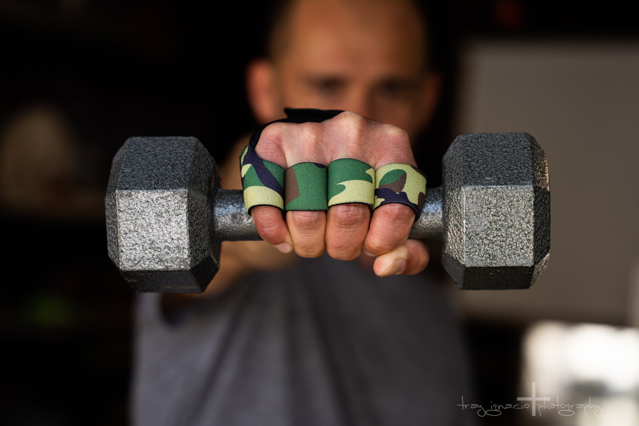 Men's Workout Camouflage Gloves