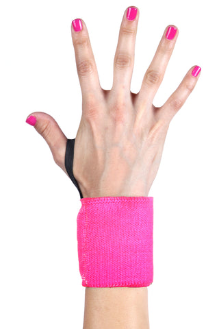 Women's Pink Wrist Wraps 