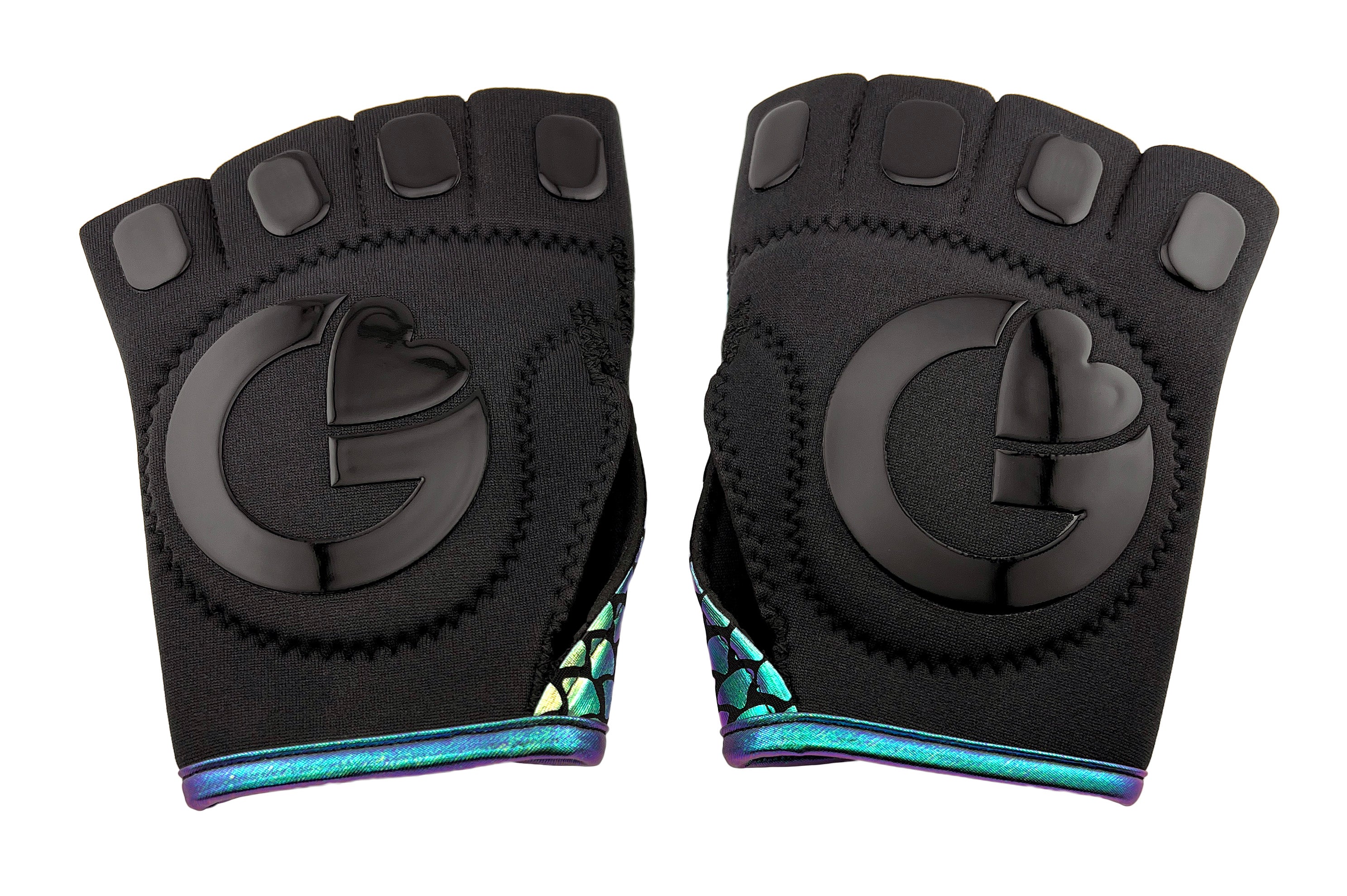Grippy Yoga Gloves Aqua Blue, 1 unit - Kroger