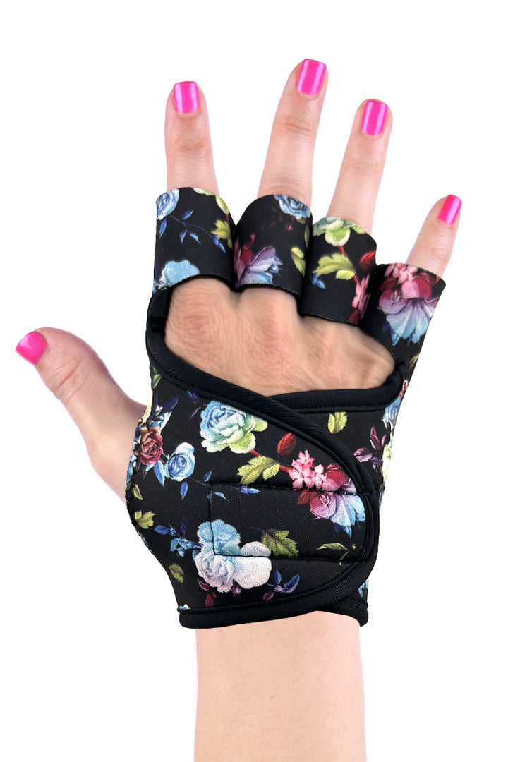 Gants Gymnastique Homme Femme – Antidérapants Ouverts, Ventilés, Sangle Réglable, Silicone Hexagonal, Pour Fitness Callisthénie