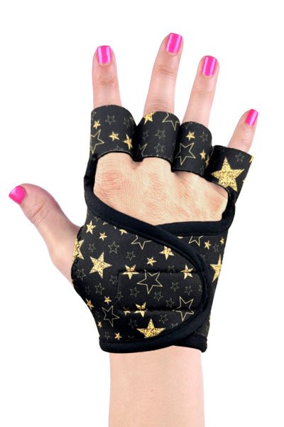 Wonder Woman Alter Ego Gel Padded Women's Studio Gloves Non-Slip