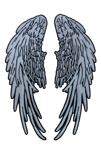 Patch brodé à repasser et à coudre avec ailes d'ange