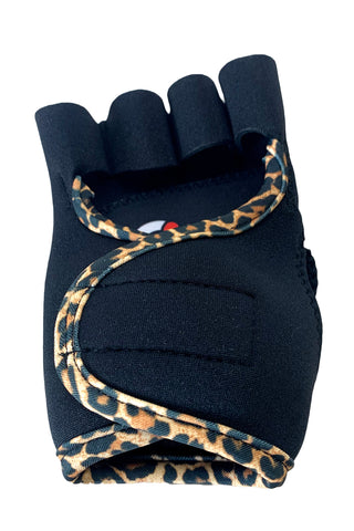 Women's Gym Gloves | Leopard Workout Gloves | G-Loves