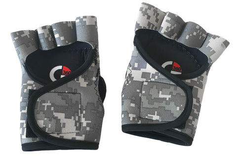Men's Camo Workout Gloves 