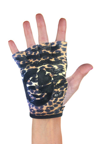 Weight Lifting Leopard Gloves 