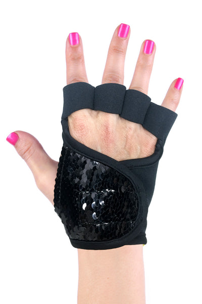 Women's Grit & Glamour Half Finger Workout Gloves | G-Loves G3