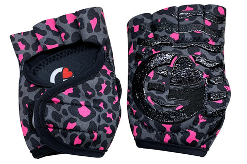 Rock Star Leopard Gloves