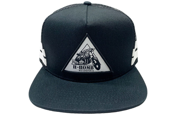 Casquette de camionneur rayée H-Bomb Motorsports 
