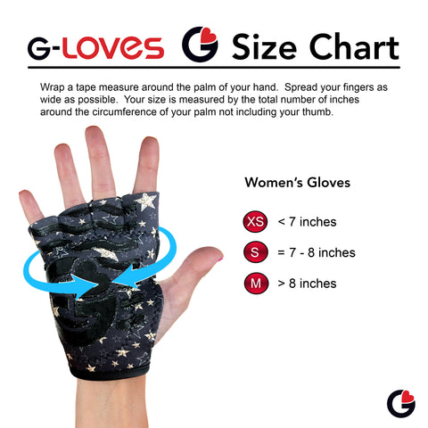 Women's Skull Printed Gloves 